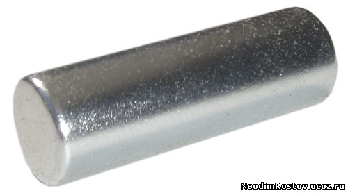 Постоянный мощный неодимовый магнит цилиндр 10х20мм